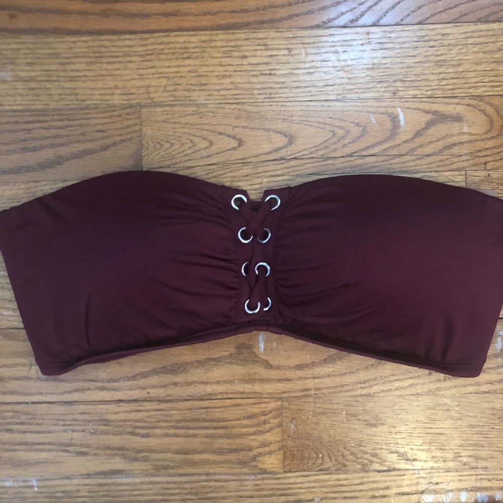 Purple bathing suit top NWT